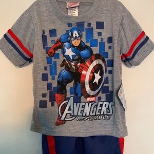 Short set 2pc Avenger Marvel (New)